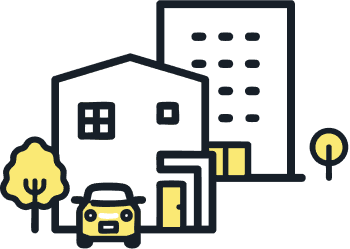 住まいのサポートも万全