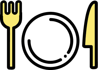 栄養満点の食事